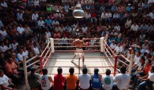 Boxing in San Cristobal