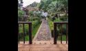 Wonderful walkway in the patio at the Cultural Center of del Carmen