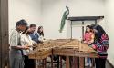 Learning to play Marimba View at the Cultural Center of del Carmen