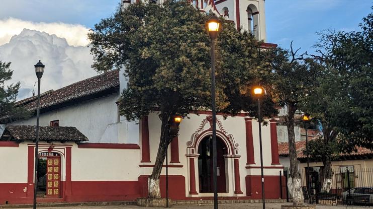 Front of church of El Cerrilo