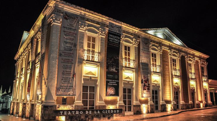 Main theater in the city of Comitán